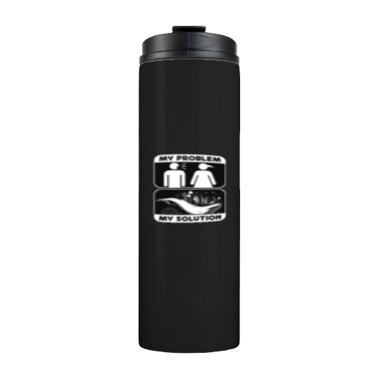 Whale Watching My Problem My Pictogram Mom Dad Thermal Tumblers