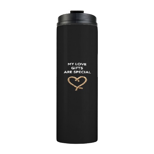Funny BDSM Valentine My Love Gifts Are Special Thermal Tumblers