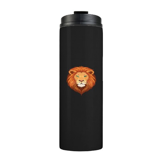 Tiger - Lion - Fearless - Lion King Thermal Tumblers