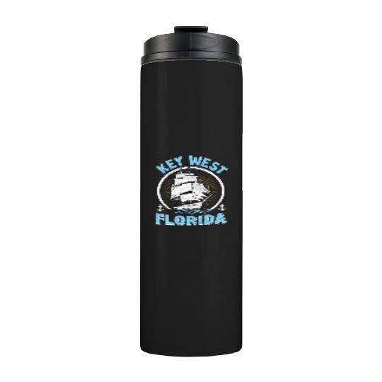 KEY-WEST FLORDIA Sailing West Keys Sailing Outfit Thermal Tumblers