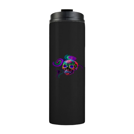 ELECTRIC SUGAR SKULL Thermal Tumblers