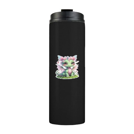 cute dragon (spring) Thermal Tumblers
