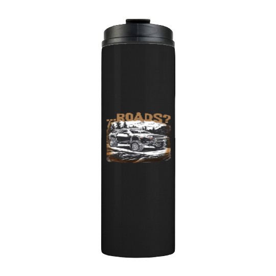 Off-road Delorean Thermal Tumblers