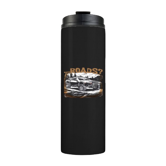 Off-road Delorean Thermal Tumblers