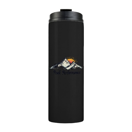 Peak Performance Mountain Sunrise Thermal Tumblers
