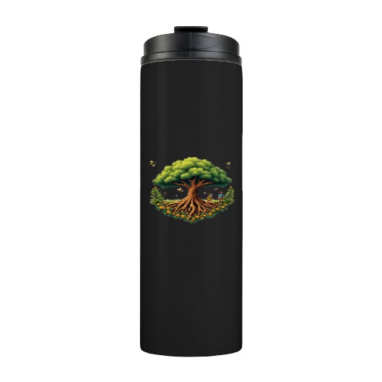 Tree of Life & Bees Thermal Tumblers