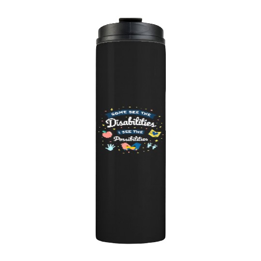 Inspirational Special Ed Teacher Gift Thermal Tumblers