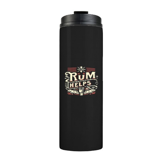 Rum Helps 11 Thermal Tumblers