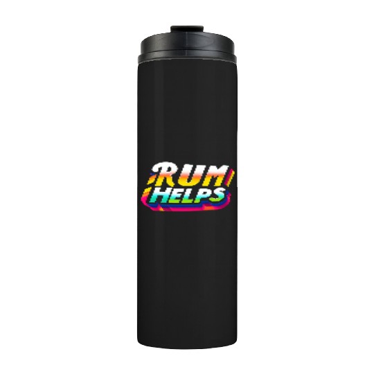 Rum Helps 9 Thermal Tumblers