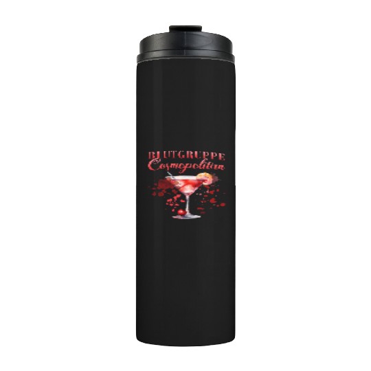Cocktail Bartender Blutgruppe Cosmopolitan Thermal Tumblers