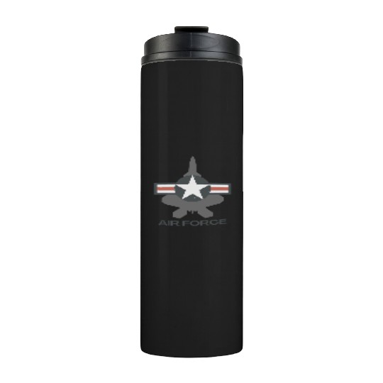 F-22 Raptor Patriotic Roundel Thermal Tumblers