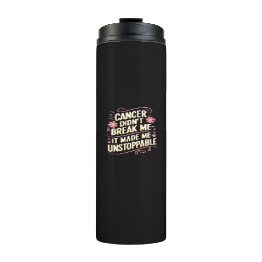Cancer Survivor Chemotherapy Chemo Beat Cancer Thermal Tumblers