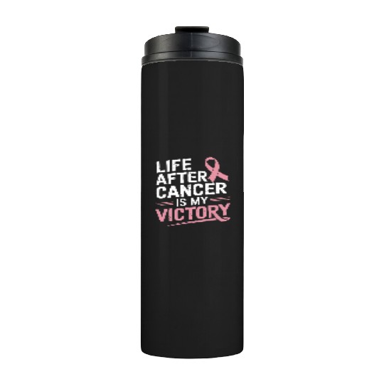 Cancer Survivor Chemotherapy Chemo Beat Cancer Thermal Tumblers