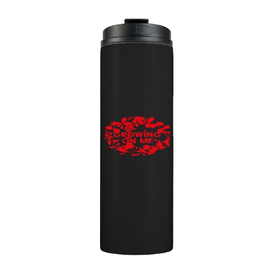 Botanical Growth Statement Design Thermal Tumblers