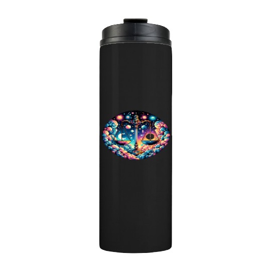 Libra - Celestial Scales of Balance Thermal Tumblers