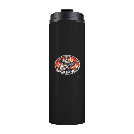 Rock in Hell Guitar Demon Thermal Tumblers
