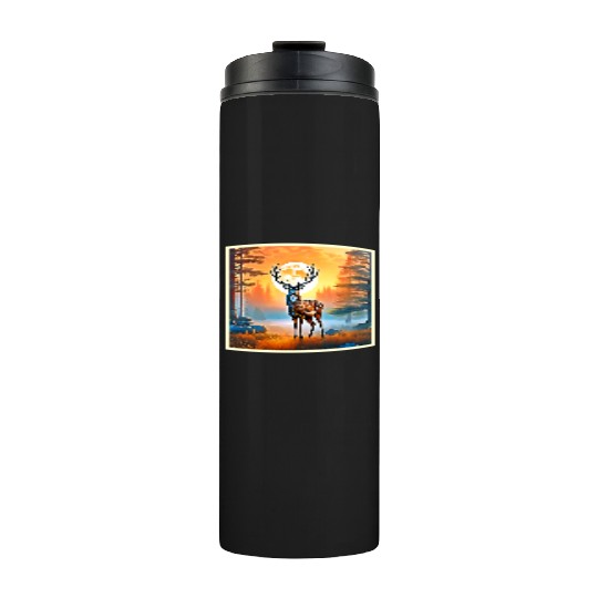 Golden Deer Twilight Peak Thermal Tumblers