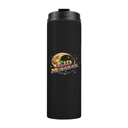 Eid Mubarak Celebration Thermal Tumblers – Festive & Joyful