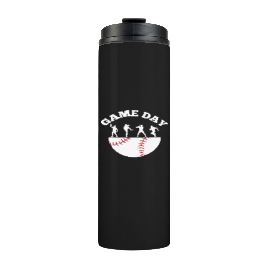 Game Day Baseball Fan Thermal Tumblers