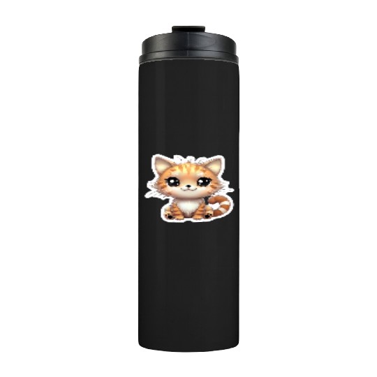 Kawaii Cat 2 Thermal Tumblers