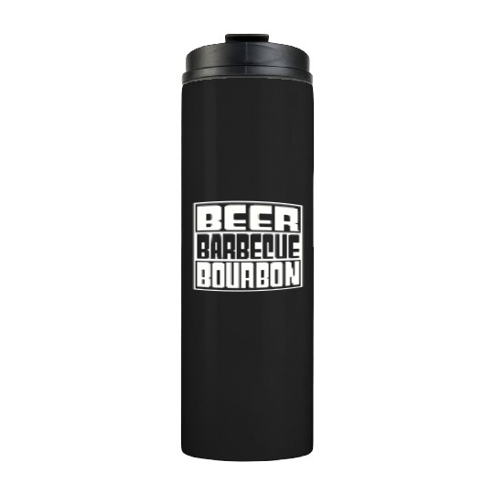 Beer Barbeque Bourbon Thermal Tumblers