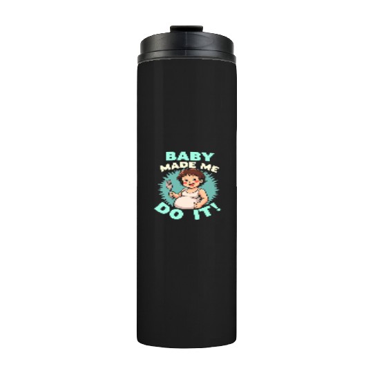 Pregnancy Cravings Funny Maternity Food Baby Bump Thermal Tumblers