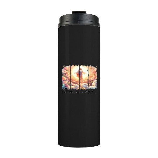 Easter Day Jesus He is risen Thermal Tumblers