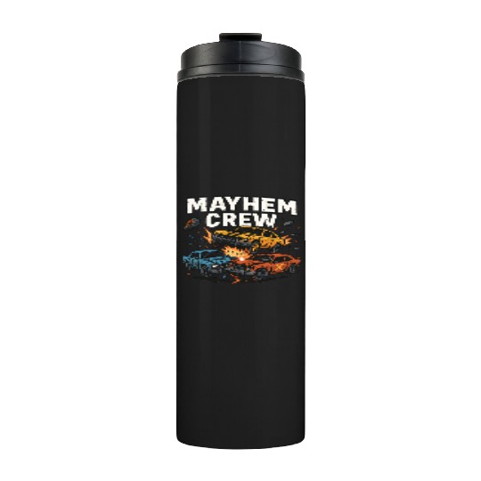 Mayhem crew derby Thermal Tumblers crash race design wreckfest