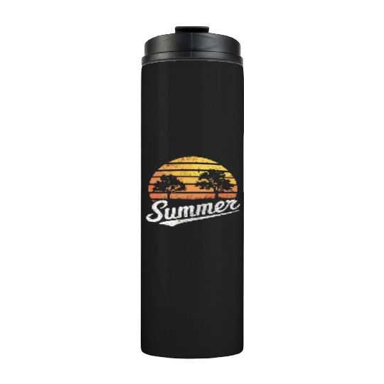 Vintage Nature Summer Thermal Tumblers