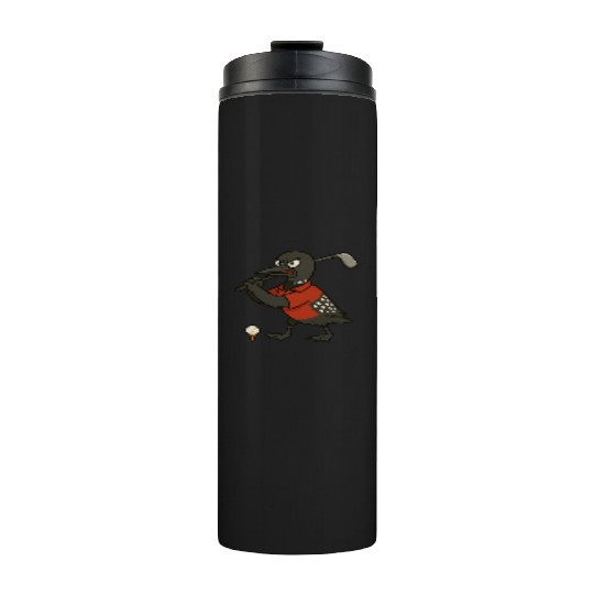 Angry Golf Loon Thermal Tumblers