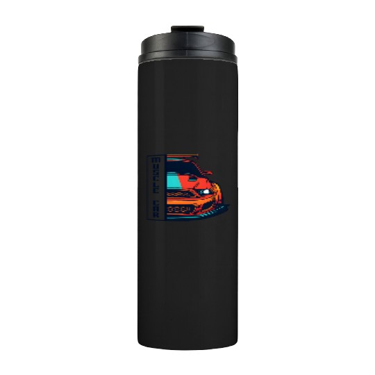 Muscle Car US Thermal Tumblers Modern Muscle Car Man Children
