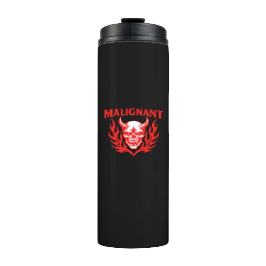 MALIGNANT Demon Skull Graphic Thermal Tumblers – Bold Darkwear