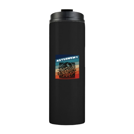 Astronomy Retro Style Thermal Tumblers