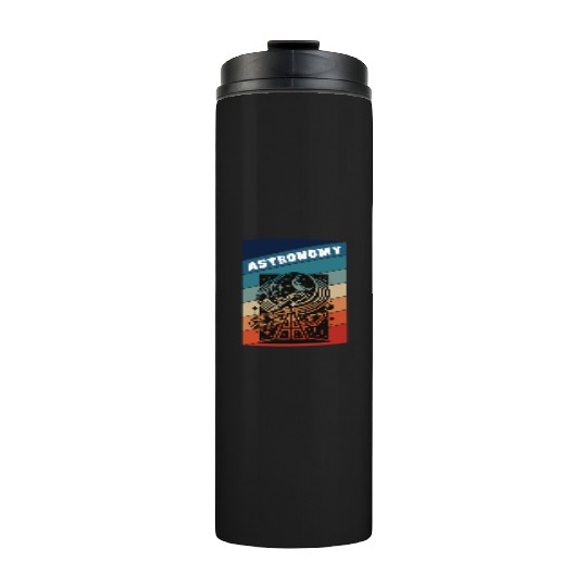 Astronomy Retro Style Thermal Tumblers
