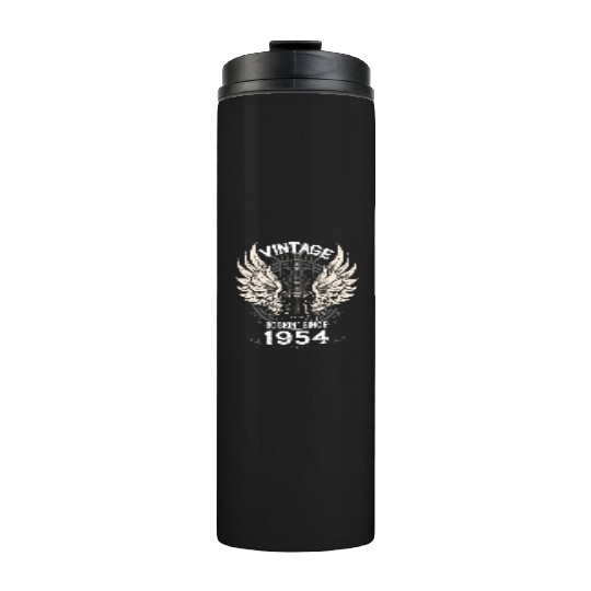 Vintage Rockin' Since 1954, 71 Years of Retro Cool Thermal Tumblers