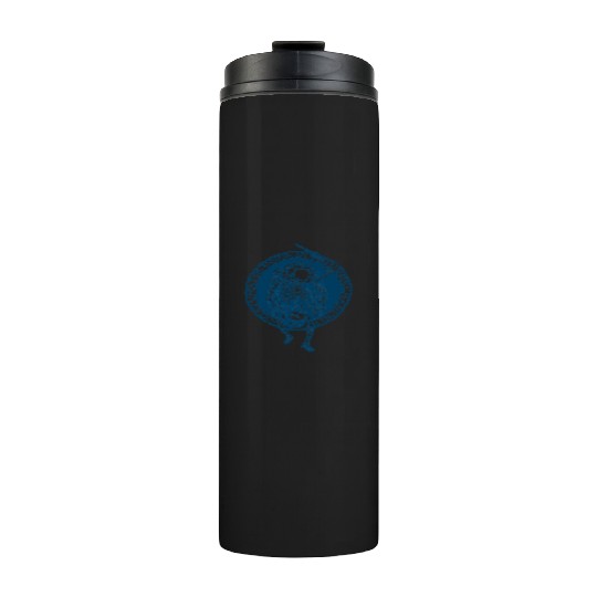 Memento Mori Drummer - Blue Thermal Tumblers