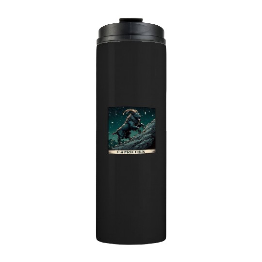 Zodiac Card Capricorn Thermal Tumblers