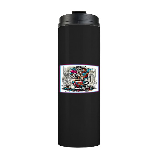 Espresso Graffiti Thermal Tumblers
