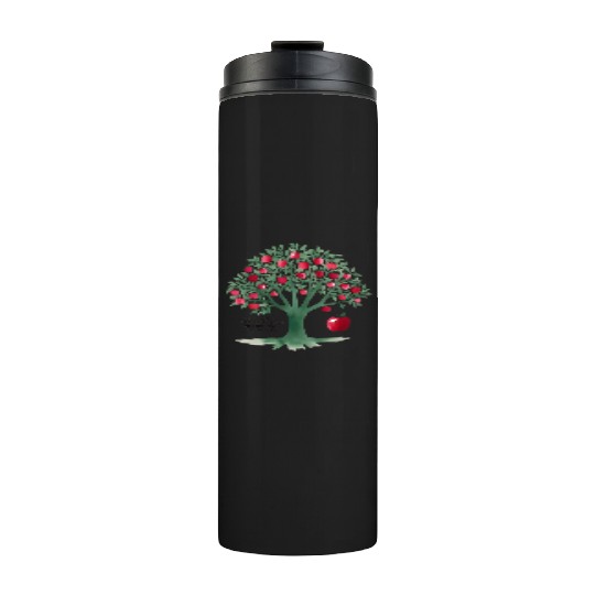 From the apple tree all beginnings Thermal Tumblers