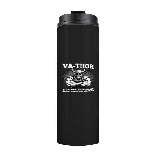Viking Warrior Man Odin Thor Norman Walhalla Thermal Tumblers
