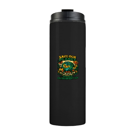 Earth Celebrates World Environment Day Thermal Tumblers