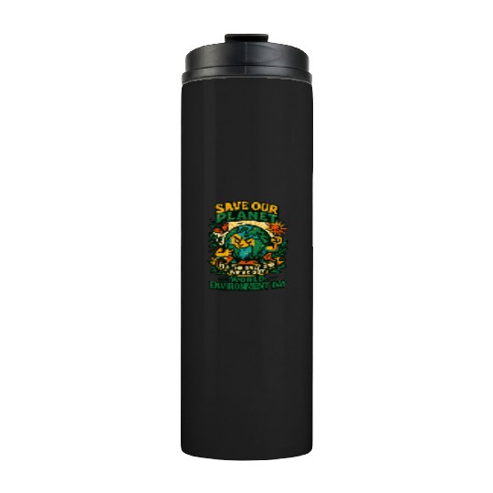Earth Celebrates World Environment Day Thermal Tumblers