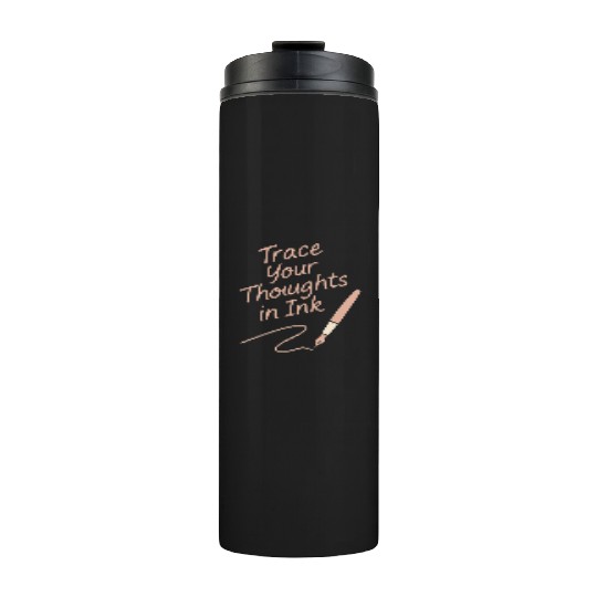 Journaling Aesthetic Creative Planner Life Writing Thermal Tumblers