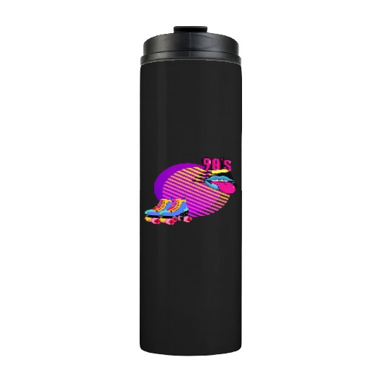 Retro Rollin' Vibes Thermal Tumblers