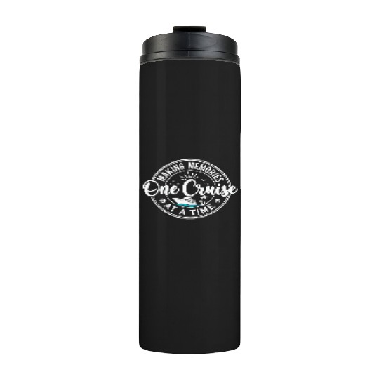 Family Cruise Shirp Summer Vacation Thermal Tumblers