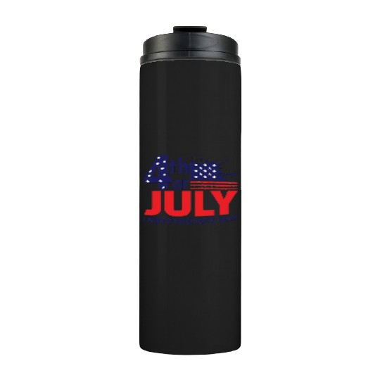 4th of July Thermal Tumblers