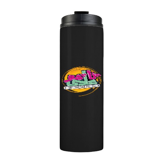Re-Run / إعادة – Arabic Graffiti Streetwear T-Shir Thermal Tumblers