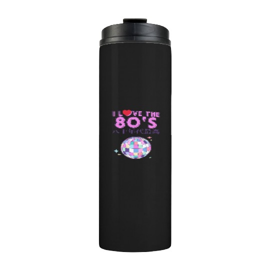 80s Retro Disco Ball Thermal Tumblers