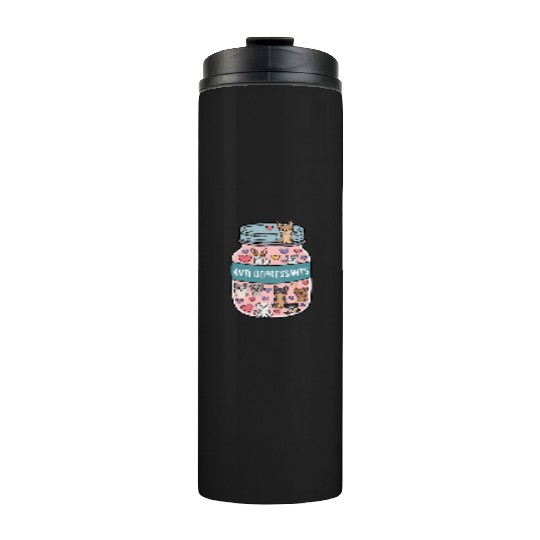 ANTI DEPRESSANTS Dog Jar Thermal Tumblers