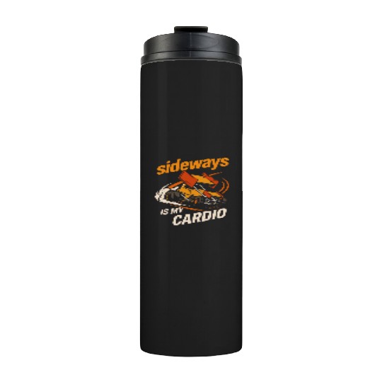 Sprint Car Racing Dirt Track Speed Oval Race Thermal Tumblers